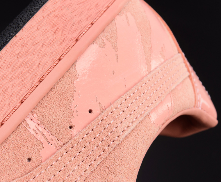 MAC Crème d'Nude PUMA Suede 50 Sneaker
