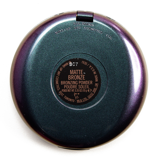MAC Matte Bronze Bronzing Powder Review & Swatches