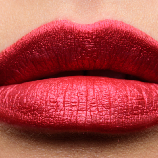 Sephora Metallic Cherry (64) Cream Lip Stain Review & Swatches