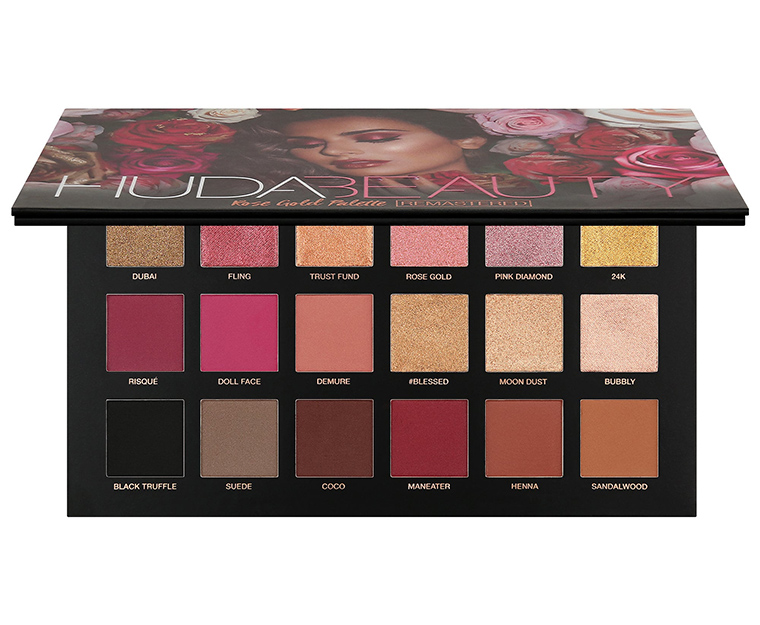 Huda Beauty Rose Gold Remastered Eyeshadow Palette