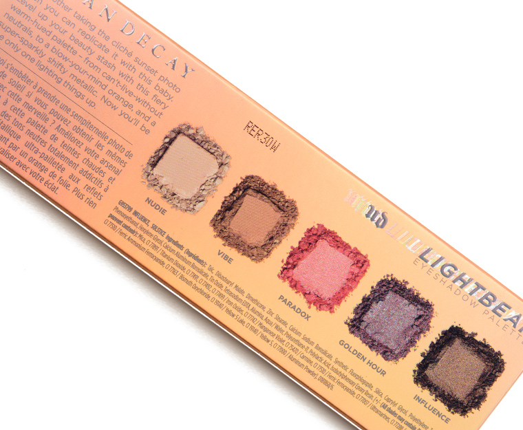 Urban Decay Lightbeam Summer 2018 Eyeshadow Palette