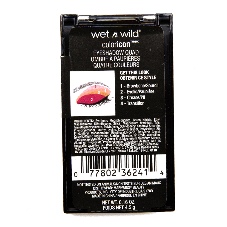 Wet 'n' Wild Flock Party Color Icon Eyeshadow Quad