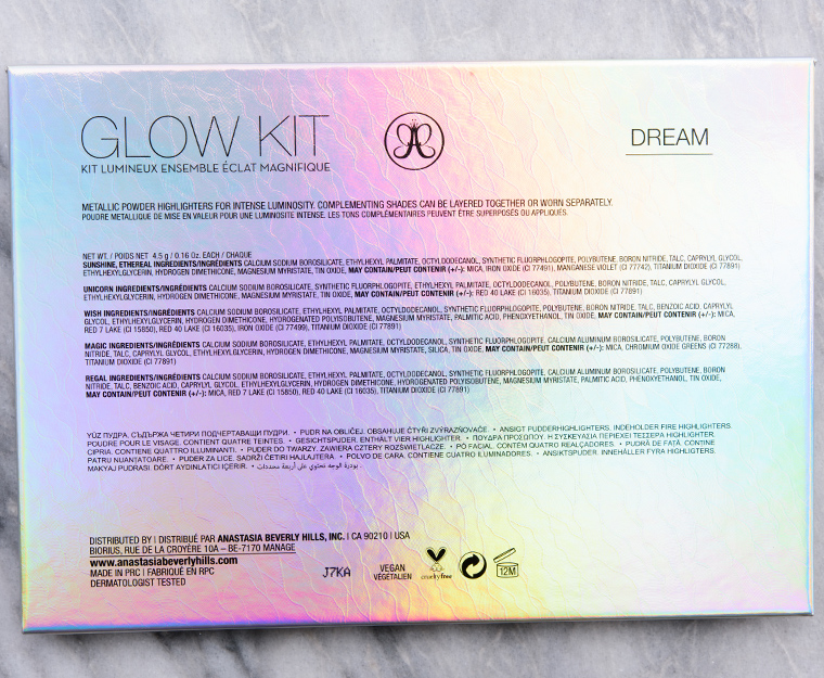 Anastasia Dream Glow Kit