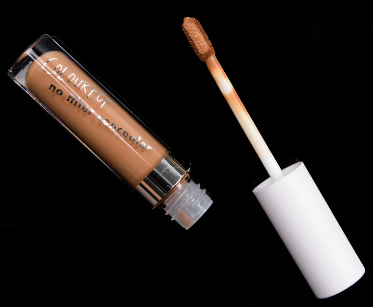 ColourPop Dark 46 = Deep Golden 60 No Filter Concealer