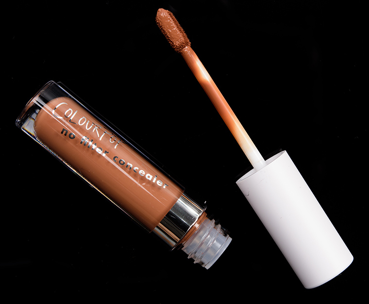ColourPop Deep Dark 50 = Rich Tan 65 No Filter Concealer