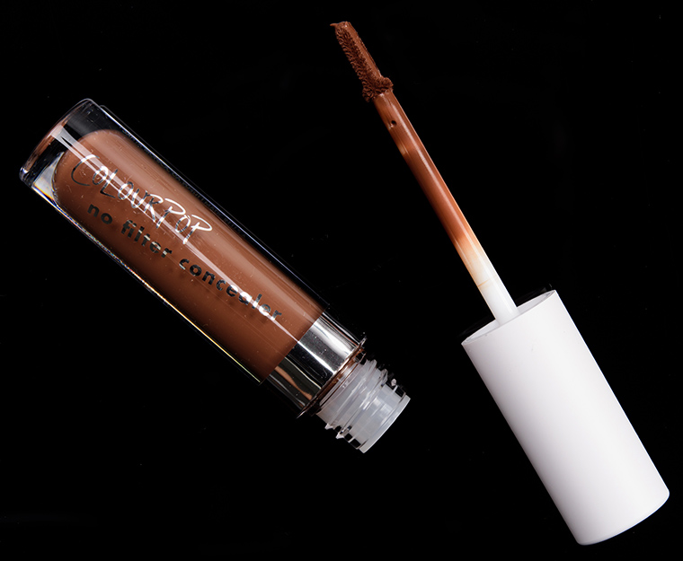 ColourPop Deep Dark 56 = Rich 75 No Filter Concealer