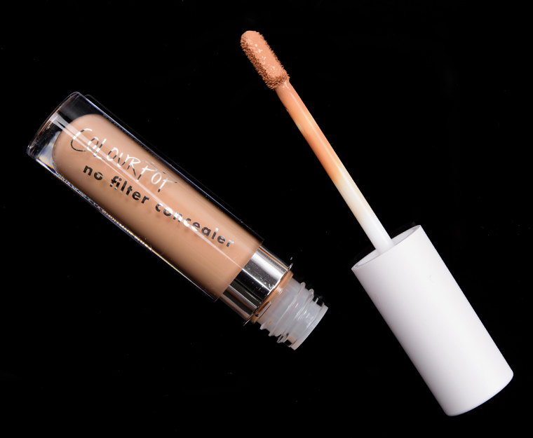 <p class="text-center">ColourPop Medium Dark 38 = Deep Beige 45 No Filter Concealer</p>