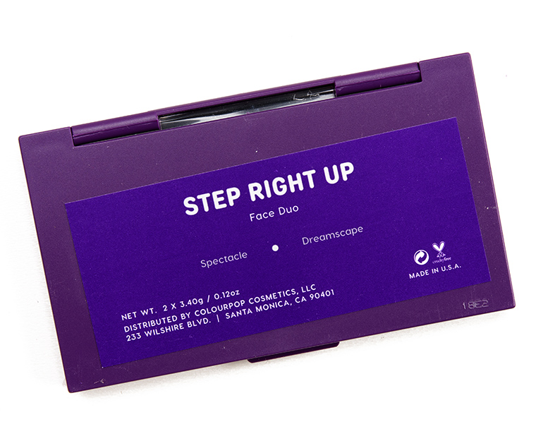 ColourPop Step Right Up Mini Face Duo