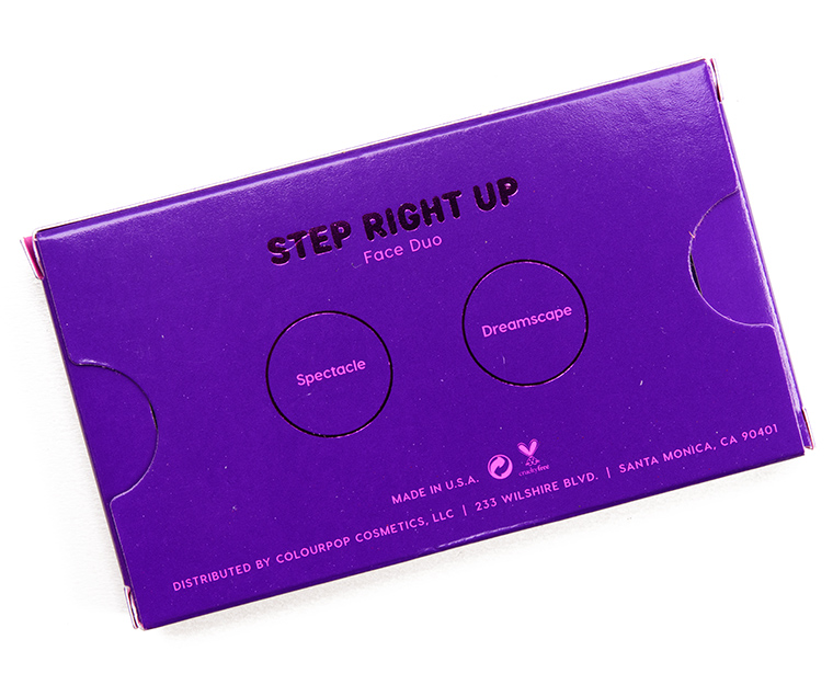 ColourPop Step Right Up Mini Face Duo