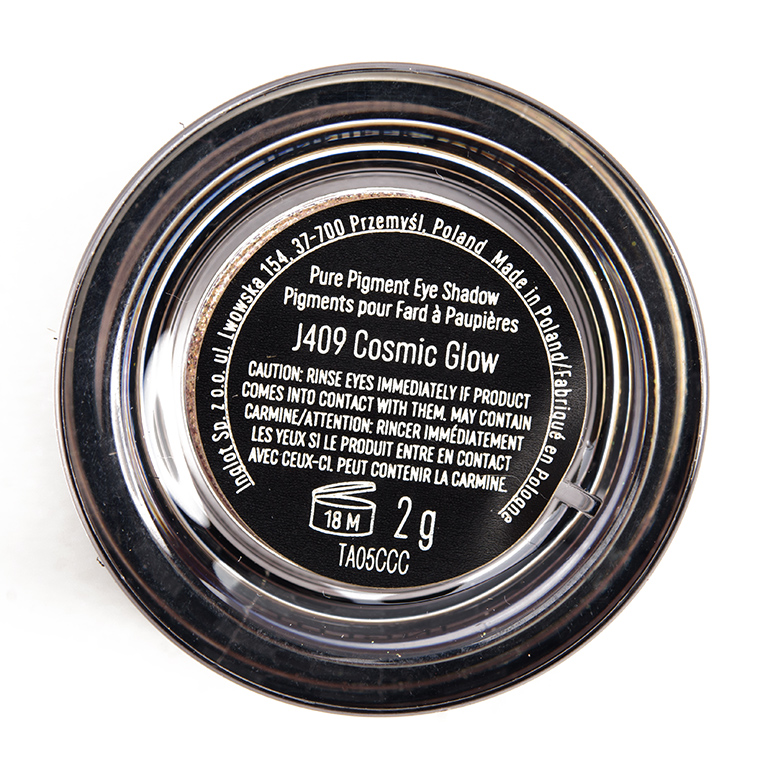 Inglot J409 Cosmic Glow Jennifer Lopez Pure Pigment Eye Shadow