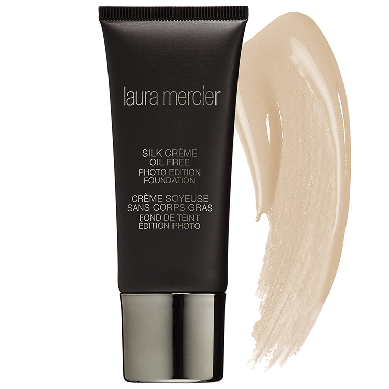 Laura Mercier Sand Beige Silk Crème Oil Free Photo Edition Foundation