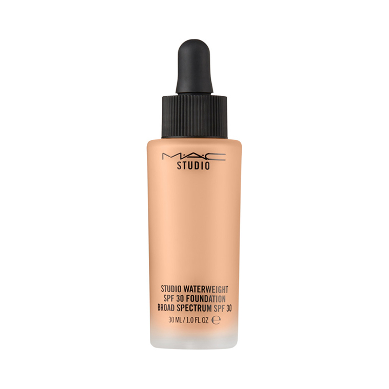 MAC Studio Waterweight SPF 30 Foundation Review Swatches