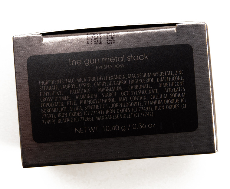 Melt Cosmetics Gun Metal Eyeshadow Stack (x4)