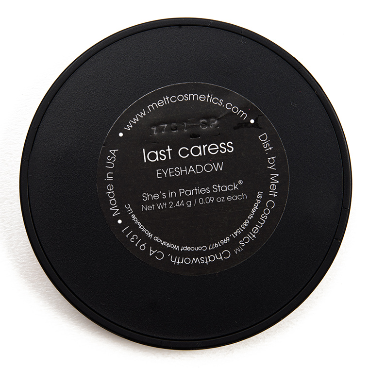 Melt Cosmetics Last Caress Eyeshadow