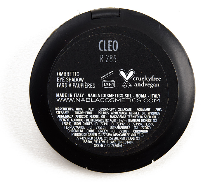 NABLA Cosmetics Cleo Just Pearl Eyeshadow