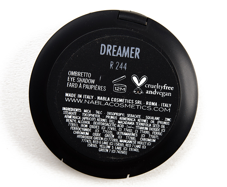 NABLA Cosmetics Dreamer Just Pearl Eyeshadow