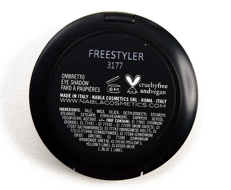 NABLA Cosmetics Freestyler Satin Eyeshadow