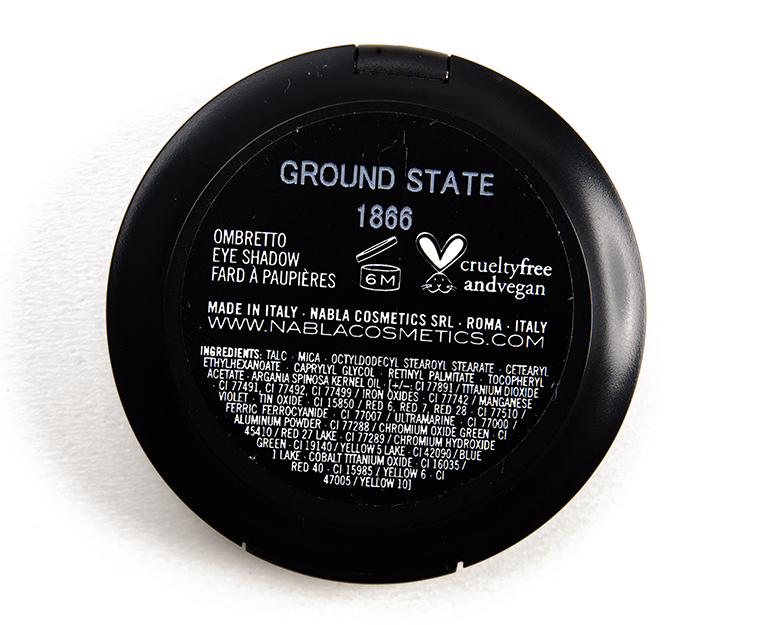 NABLA Cosmetics Ground State Just Pearl Eyeshadow