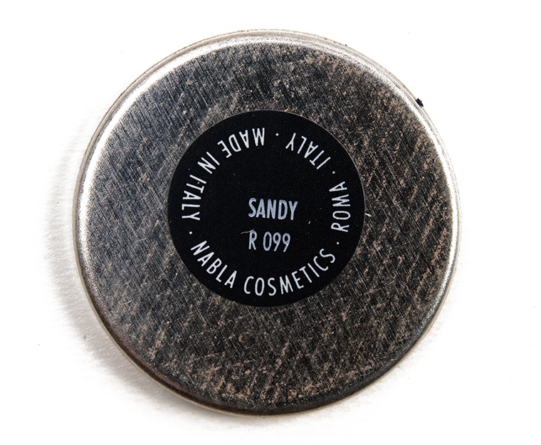 NABLA Cosmetics Sandy Just Pearl Eyeshadow