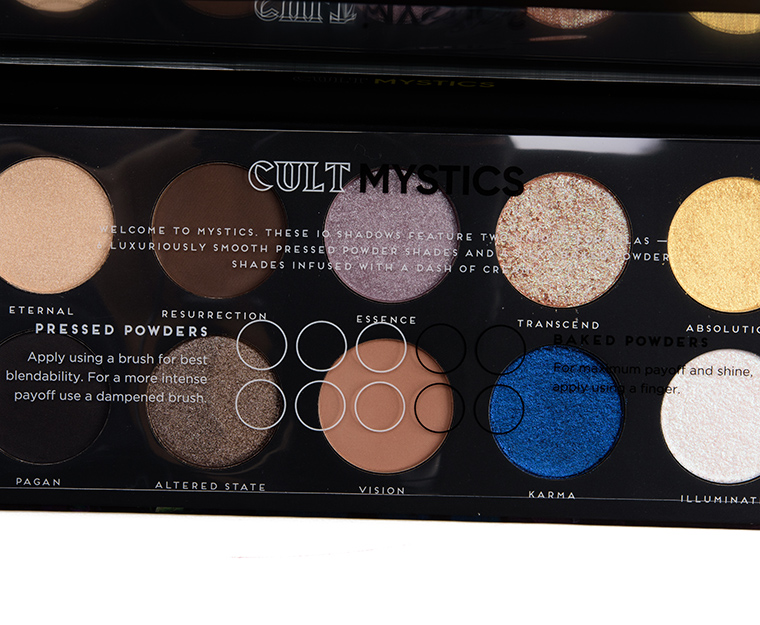 Bad Habit Mystics 10-Pan Luxe Eyeshadow Collection