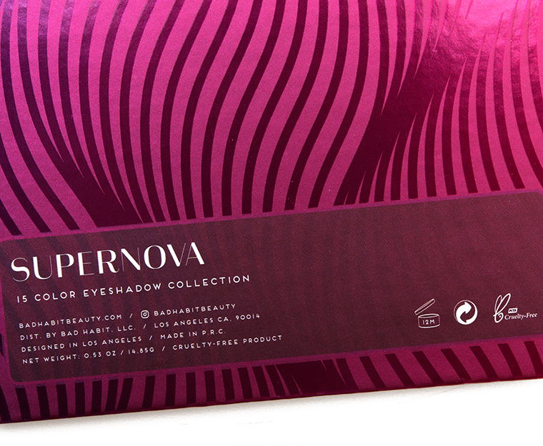 Bad Habit Supernova 15-Pan Eyeshadow Palette