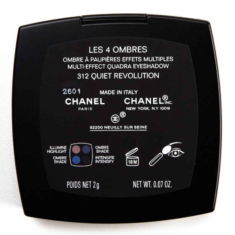 Chanel Quiet Revolution (312) Les 4 Ombres Multi-Effect Quadra Eyeshadow