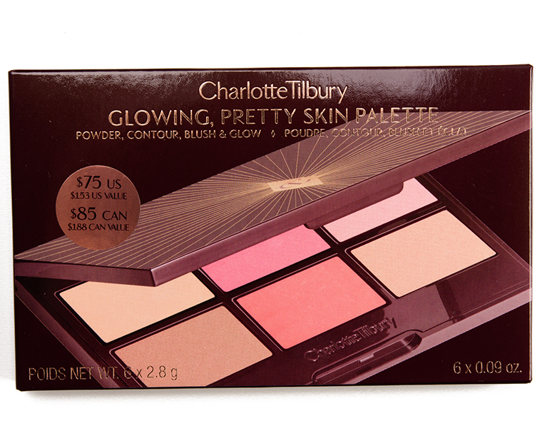 Charlotte Tilbury Glowing, Pretty Skin Palette