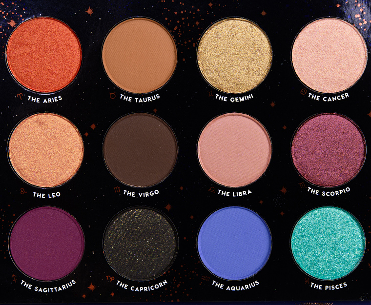 ColourPop The Zodiac 12-Pan Pressed Powder Shadow Palette