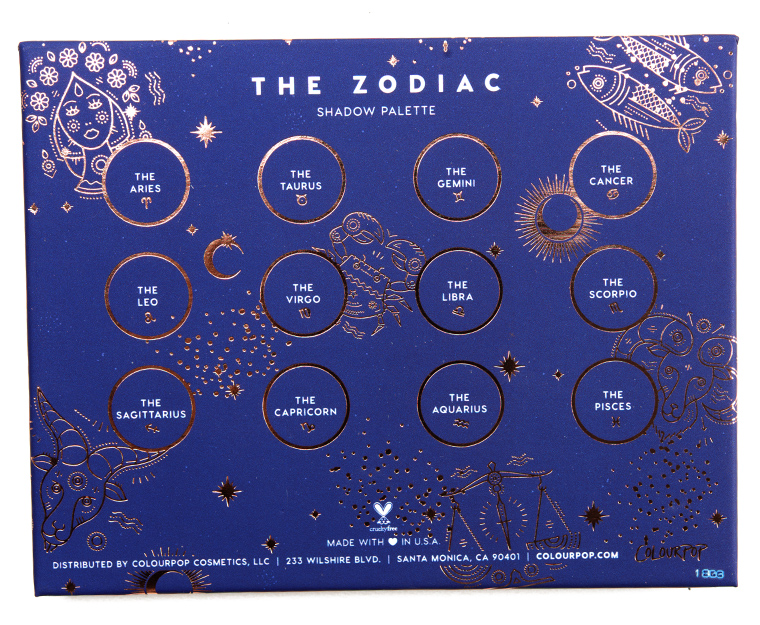 ColourPop The Zodiac 12-Pan Pressed Powder Shadow Palette