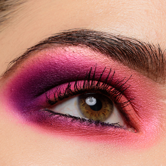Coloured Raine Vivid Pigments & Eyeshadows | <a href="https://www.temptalia.com/looks/a-bright-coral-purple-eye-with-coloured-raine/">Look Details</a>