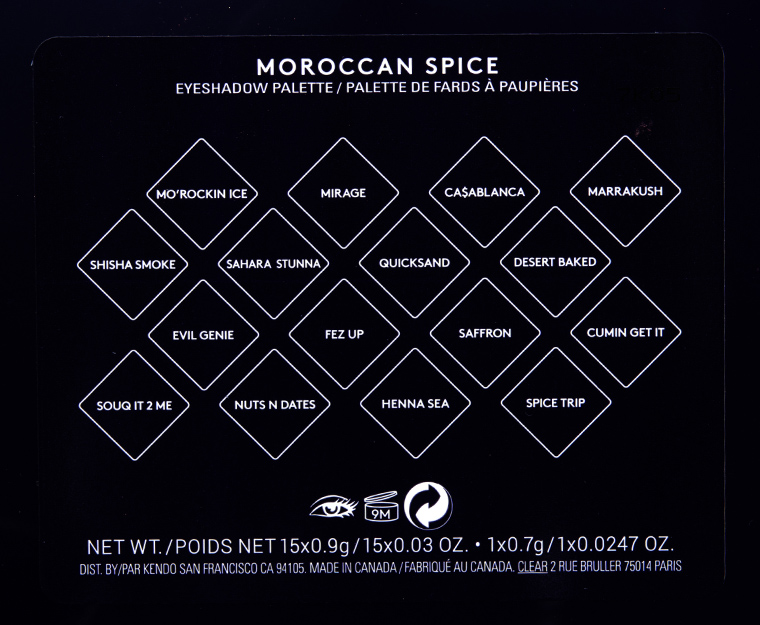 Fenty Beauty Moroccan Spice Eyeshadow Palette