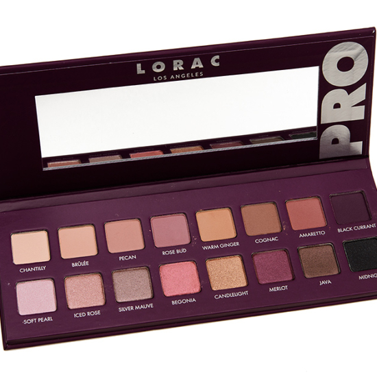 LORAC 16-Pan Eyeshadow Palette Pro Palette 4