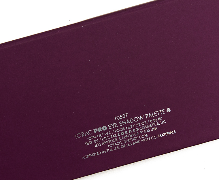 LORAC Pro Palette 4 16-Pan Eyeshadow Palette