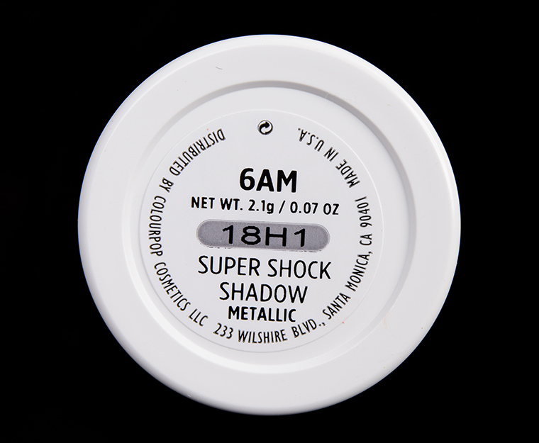 ColourPop 6AM Super Shock Shadow