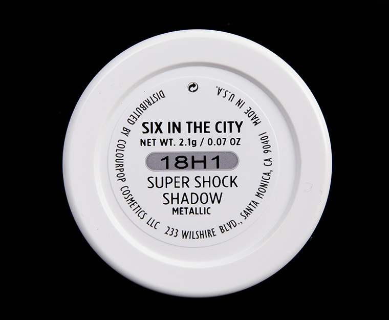 ColourPop Six in the City Super Shock Shadow