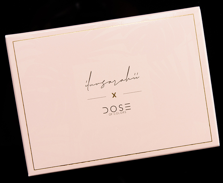 Dose of Colors iluvsarahii 6-Pan Eyeshadow Palette