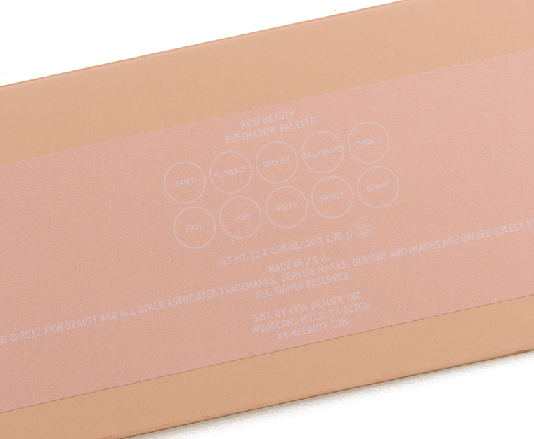KKW Beauty Classic 10-Pan Eyeshadow Palette