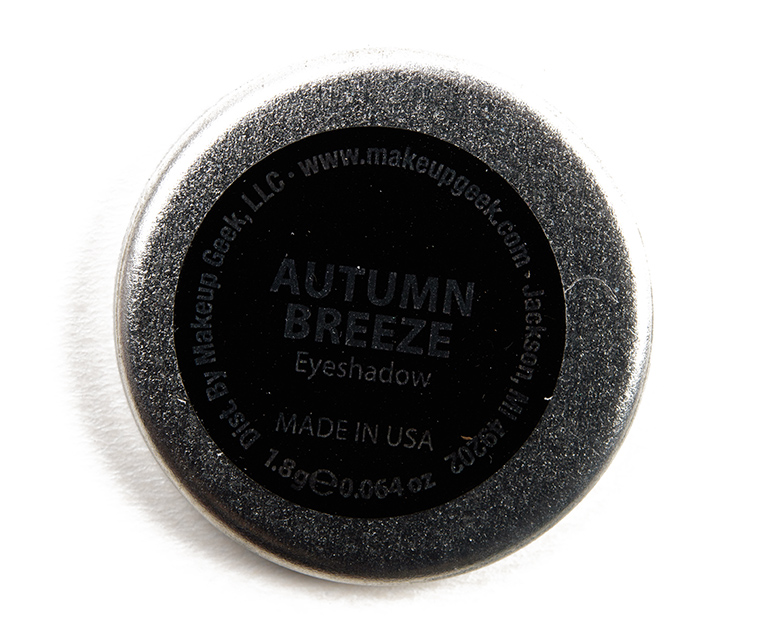 Makeup Geek Autumn Breeze Eyeshadow