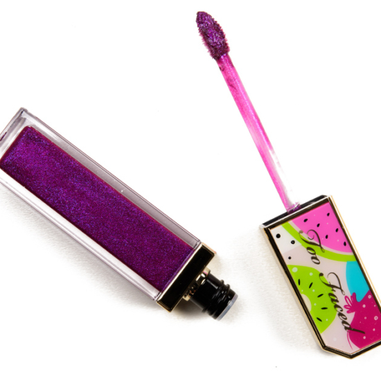 Too Faced Juicy Fruits Comfort Lip Glaze Plum Crazy