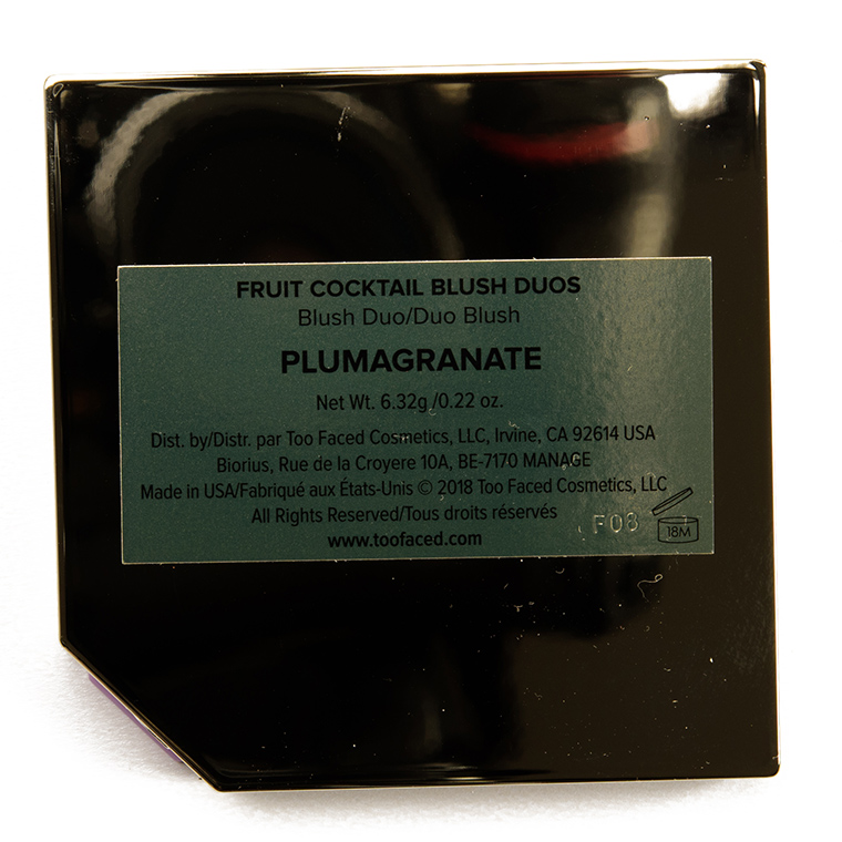 Too Faced Plumagranate Fruit Cocktail Blush Duo