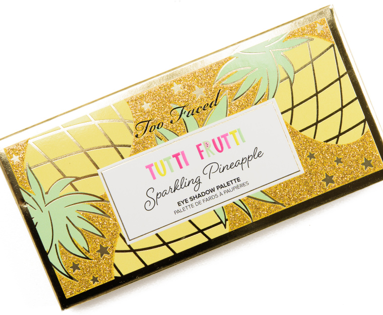 Too Faced Sparkling Pineapple Tutti Frutti Eyeshadow Palette