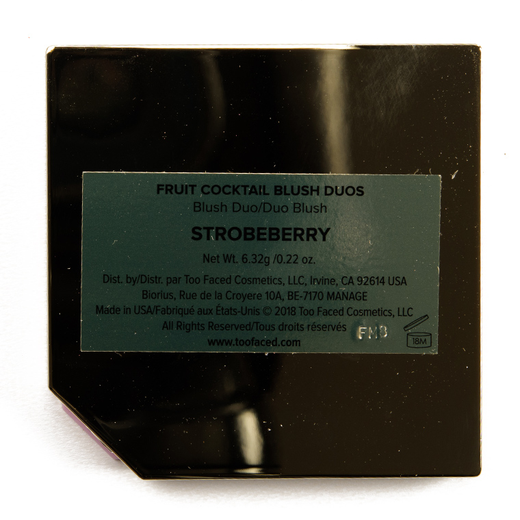 Too Faced Strobeberry Fruit Cocktail Blush Duo