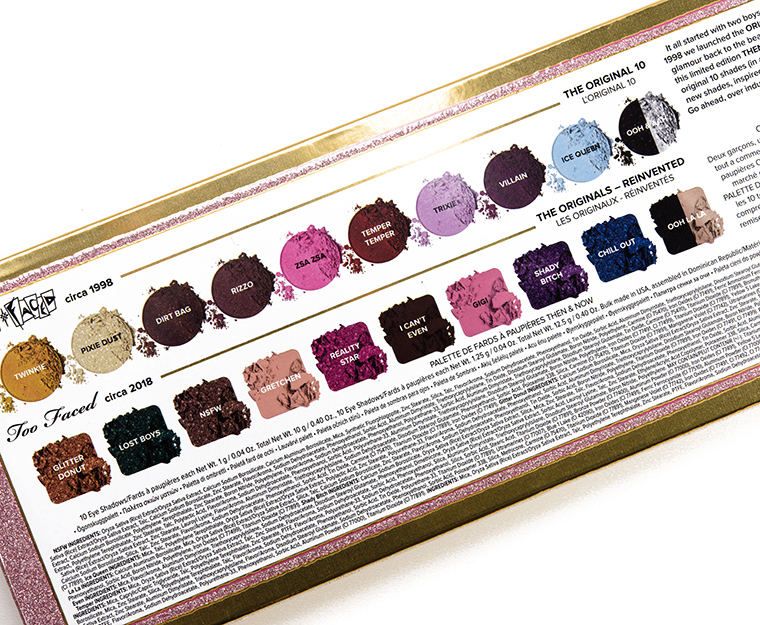 Too Faced Then and Now Cheers to 20 Years Eyeshadow Palette