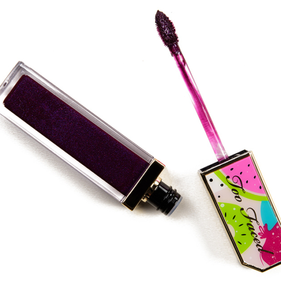 Too Faced Juicy Fruits Comfort Lip Glaze Who Gives a Fig