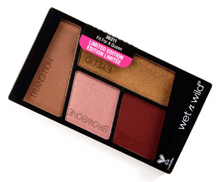Wet 'n' Wild Fit for a Queen Color Icon Eyeshadow Quad