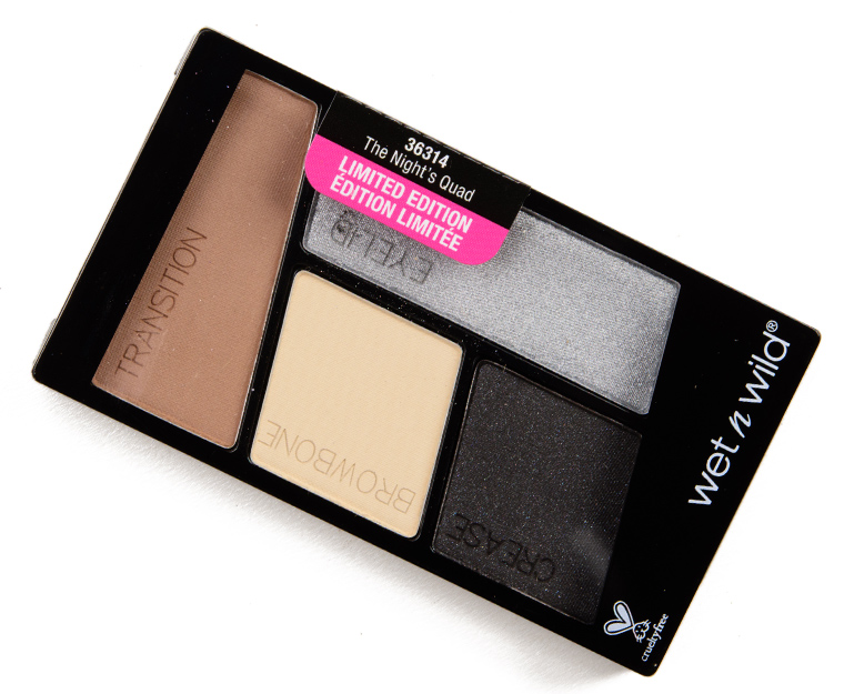 Wet 'n' Wild The Night's Quad Color Icon Eyeshadow Quad