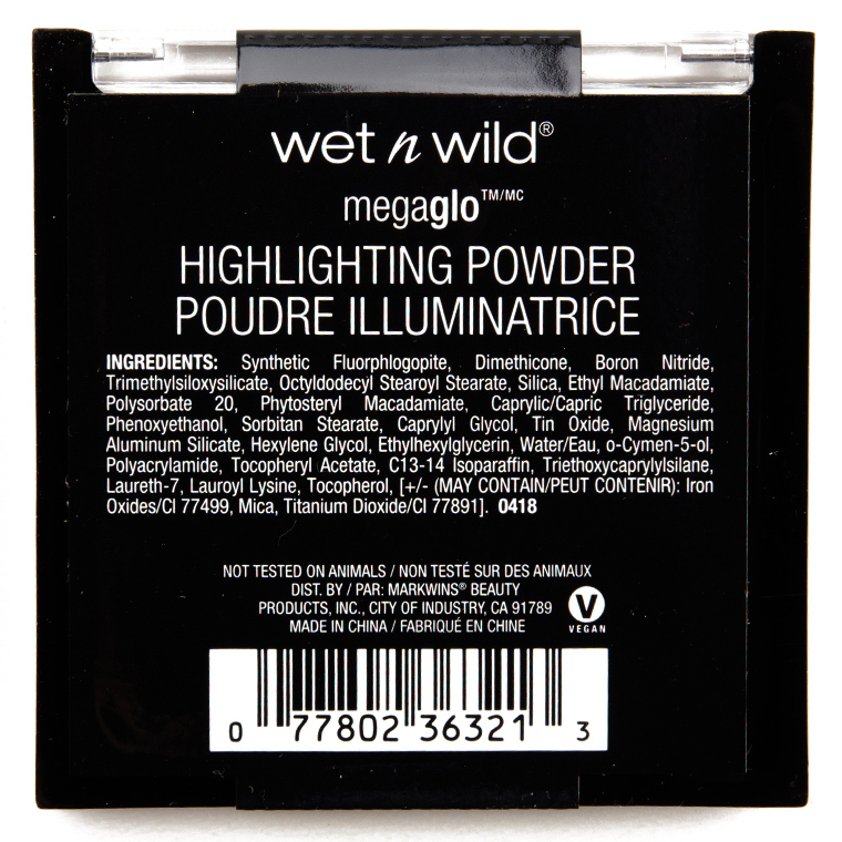 Wet 'n' Wild Winter Falls in LA MegaGlo Highlighting Powder