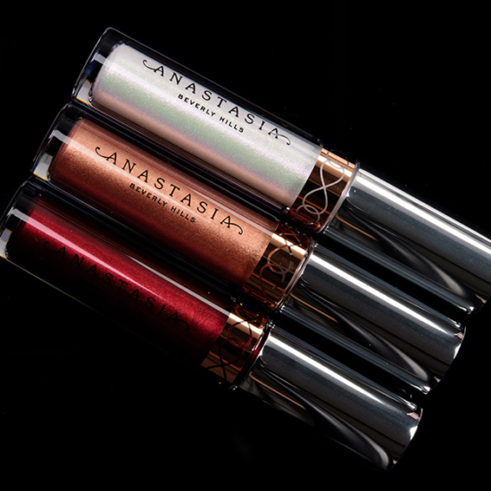 Anastasia Holiday 2018 Mini Metallic Liquid Lipstick 3-Piece Set