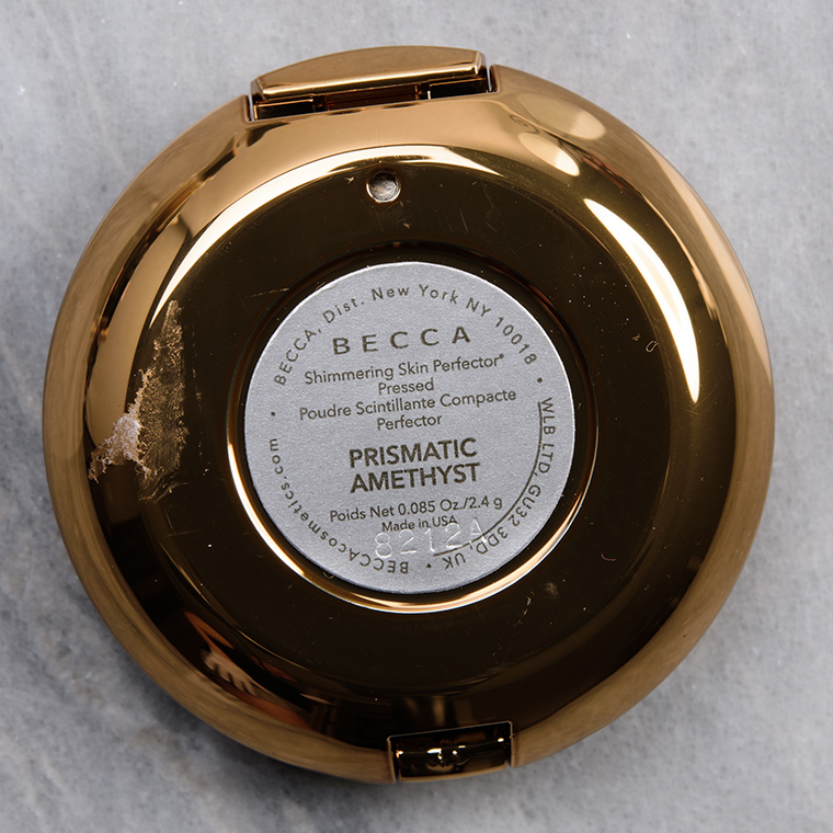 Becca Prismatic Amethyst Shimmering Skin Perfector Pressed