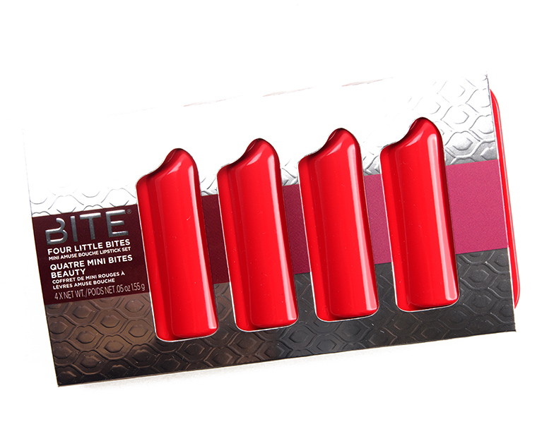 Bite Beauty Four Little Bites Holiday 2018 Mini Amuse Bouche Lipstick Set